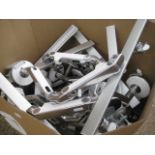 Quantity of twin monitor desk brackets