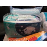 2 bags of slip active adult nappies