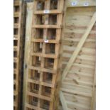 5 1'x6' single wooden trellis panels