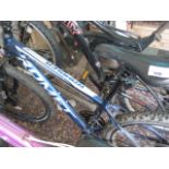 Rambler Romet mountain bike in blue and silver