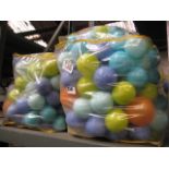 Quantity of 5 bags of play pit balls
