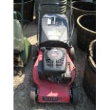 (1234) Champion self propelled petrol lawn mower with grass box