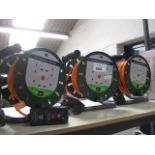 3 25m cable reels with RCD