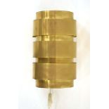 Hans Agne Jakobsson, a Swedish brass wall light/sconce,