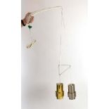 In the manner of Uno and Osten Kristiansson for Luxus, a Swedish wall-mounted light,