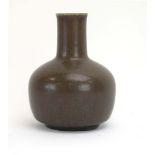 Eva Saehr-Nielsen (1911-1976) for Saxbo, a stoneware vase with a cylindrical neck and bulbous body,