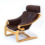 A 1970's Skippers Mobler 'Apollo' armchair,
