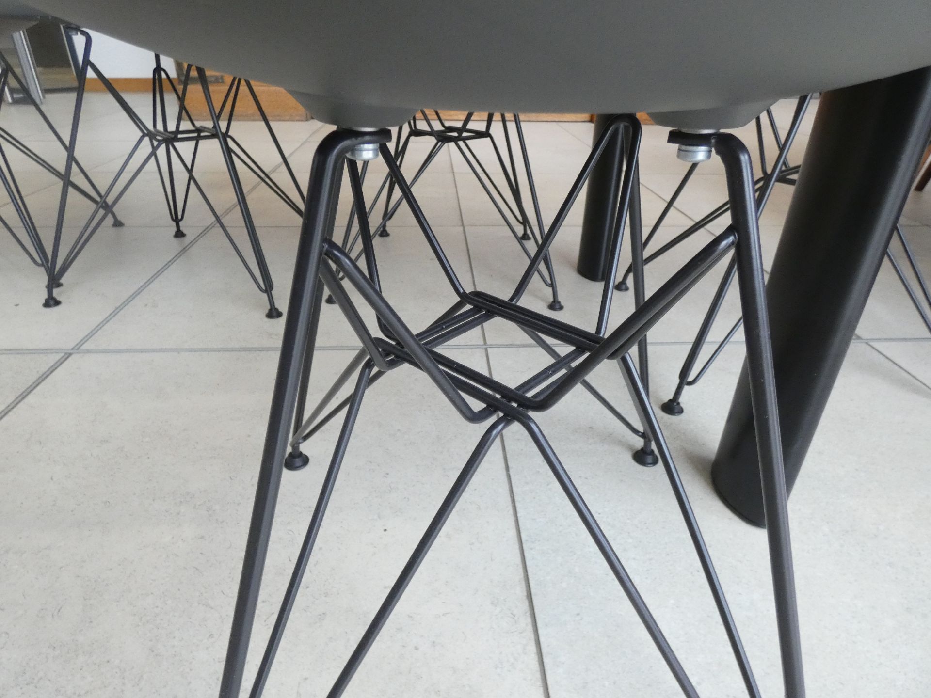 Charles and Ray Eames for Vitra, a set of eight 'Eames Plastic Chairs', - Image 9 of 21