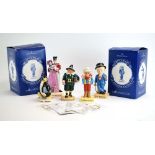 Five Royal Doulton Millennium Collectable's and other limited edition figures comprising: AC3 Sir