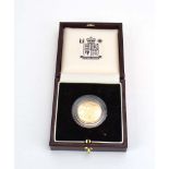 A proof sovereign dated 1999,
