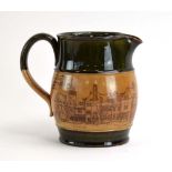 A Royal Doulton stoneware water jug commemorating the Leasowe Castle Convalescent Home, h.