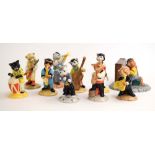 A set of ten Beswick cat chorus figures comprising: CC1 Purrfect Pitch, CC2 Calypso Kitten,