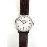 A gentleman's stainless steel 'Aliante' wristwatch by Eberhard & Co.