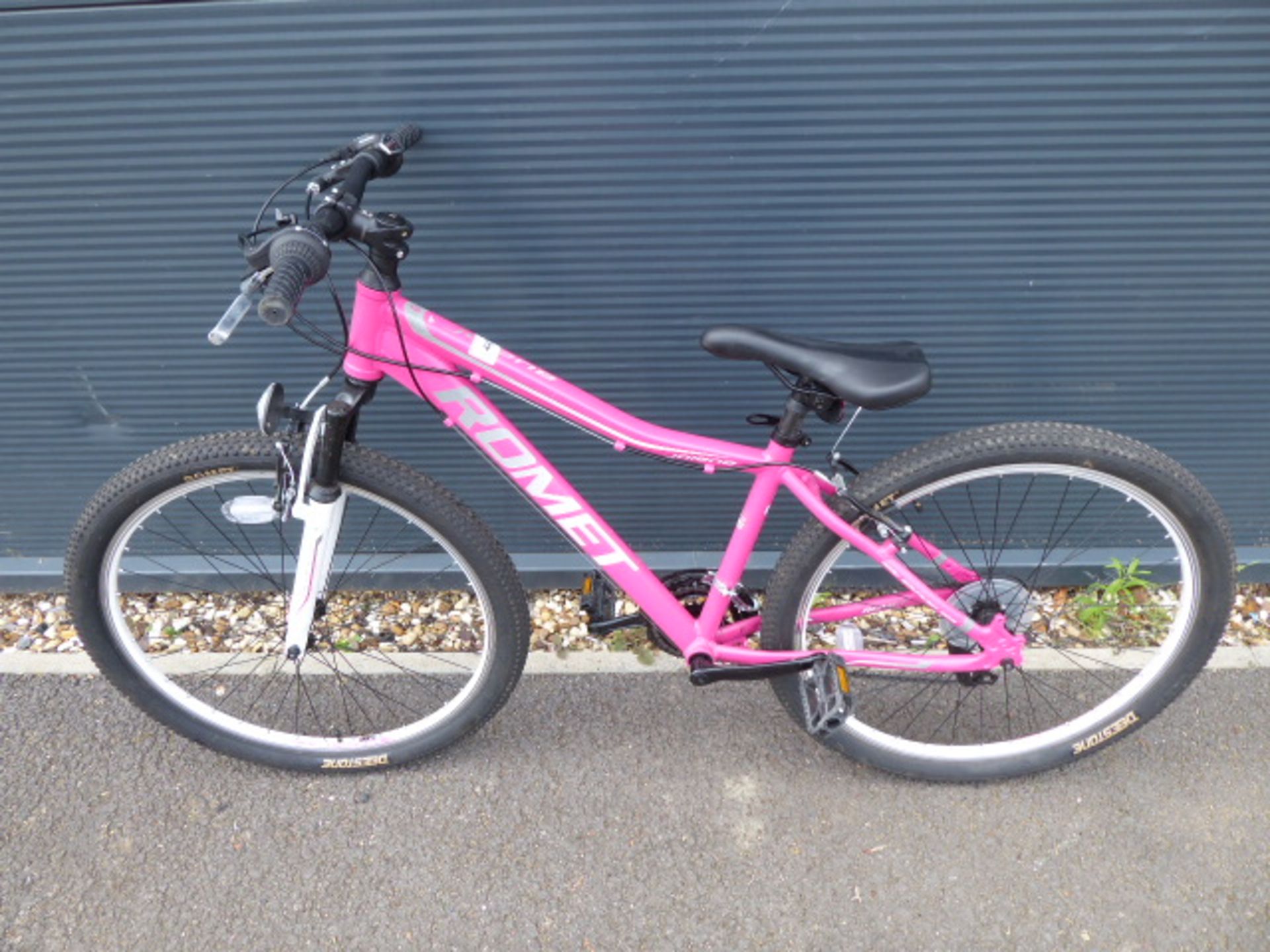 Romet mountain bike in pink