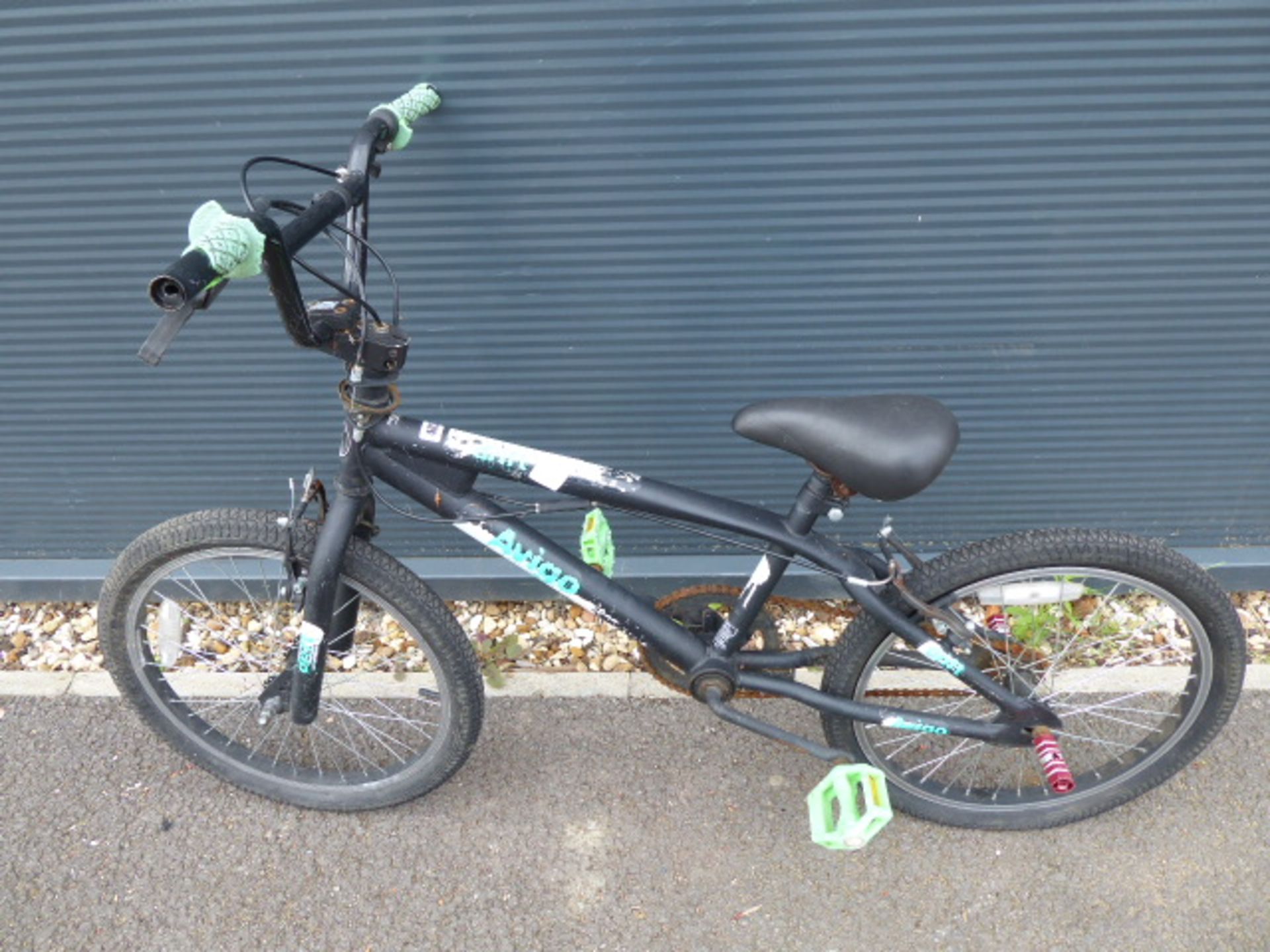 BMX bike in black