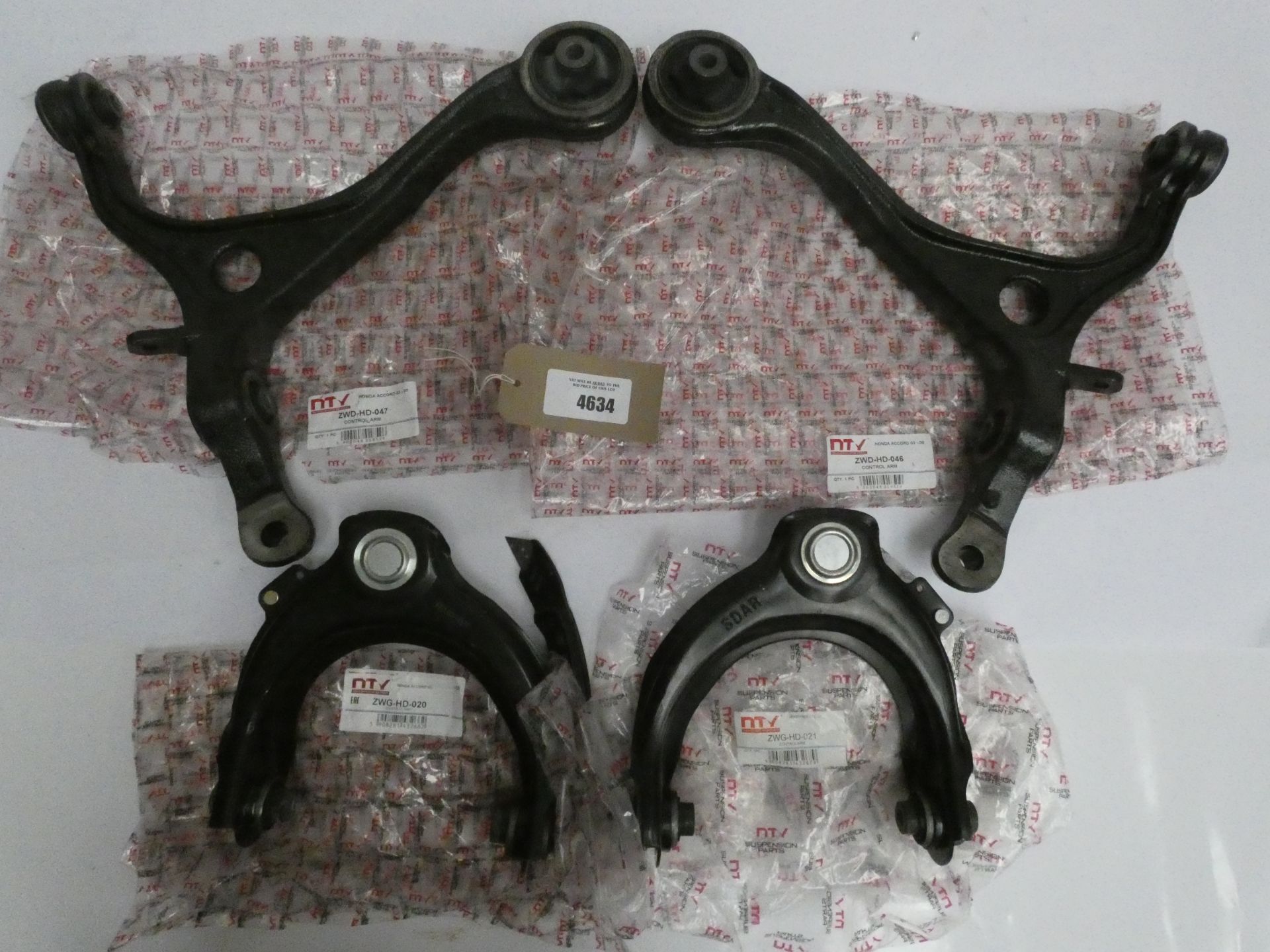 A set of 4 x Honda Accord Control Arms