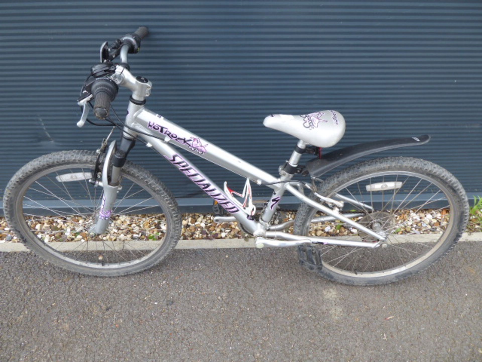 Hot Rocks specialised childs BMX in silver