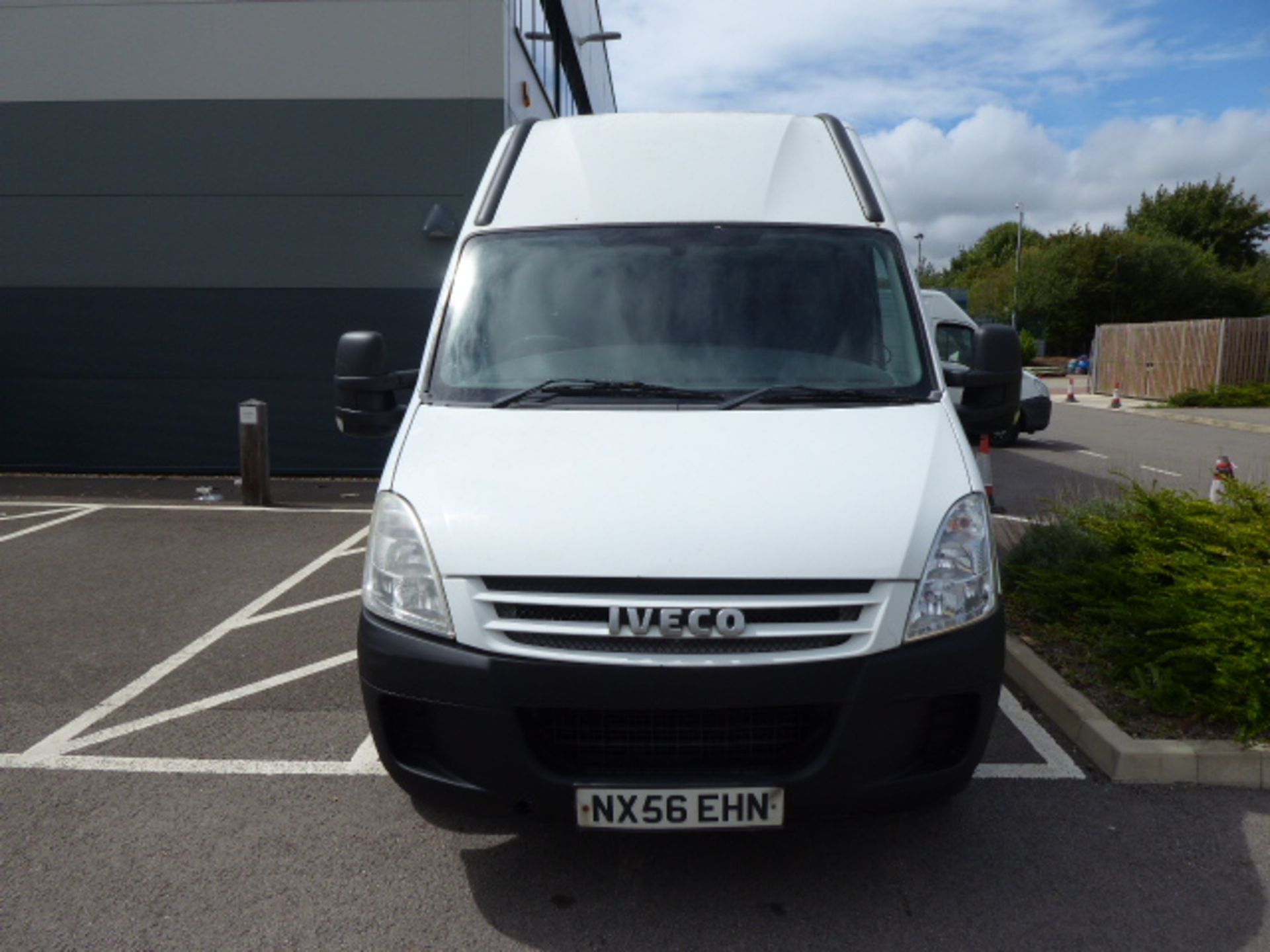 NX56 EHN (2006) Iveco Daily 35512 MWB, 2287cc diesel in white MOT: 27/1/21