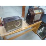 2 old radios one by Bush and another by Murphy