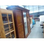 Edwardian compactum with central mirror