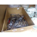 Box containing a qty of medical instruments