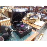 Columbia wind up gramophone