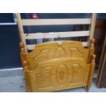 5347 Pine single bedstead (af)