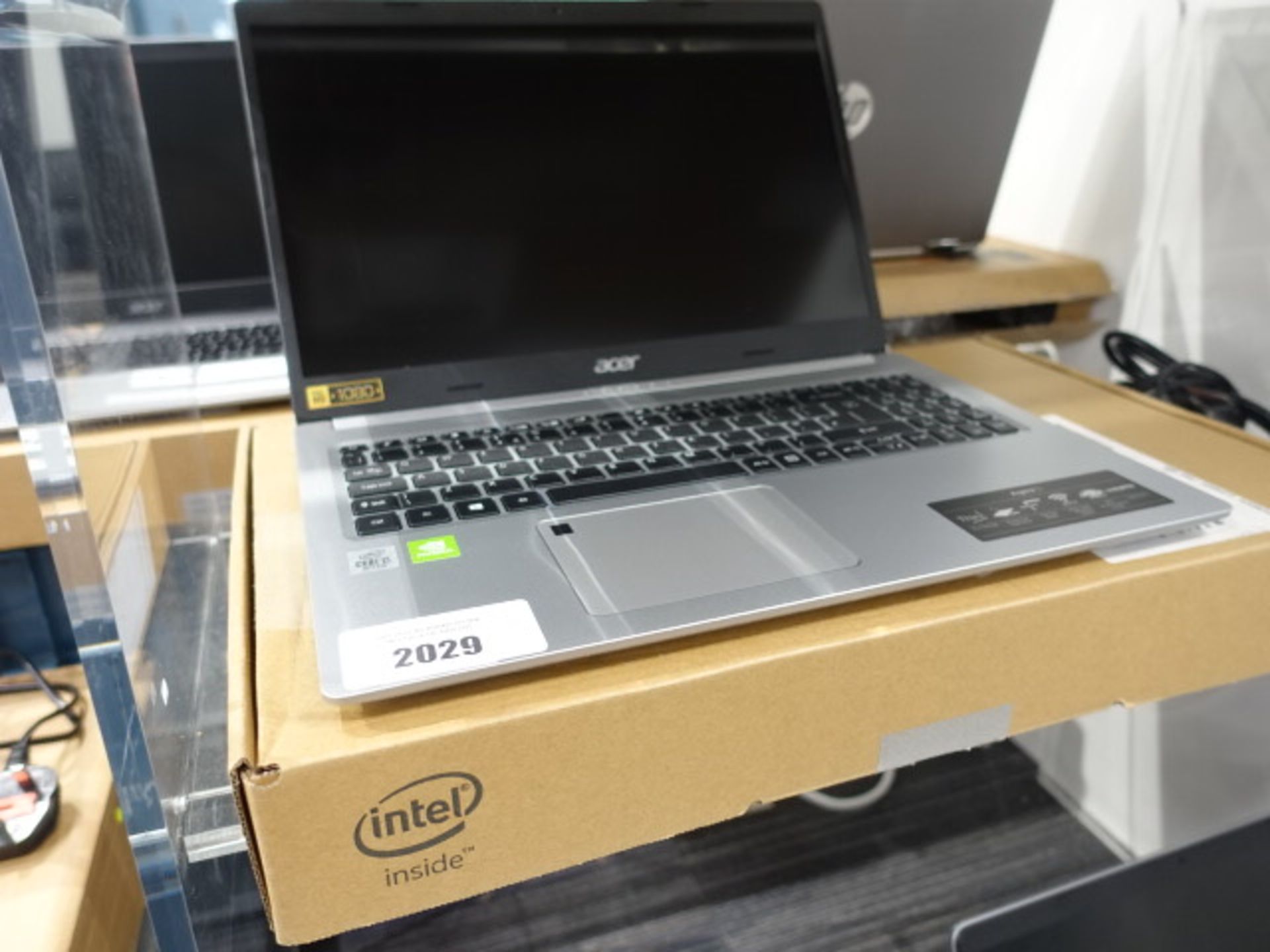 Acer Aspire 5 laptop core i3 10th gen processor 4gb ram 256gb storage with power supply and box (