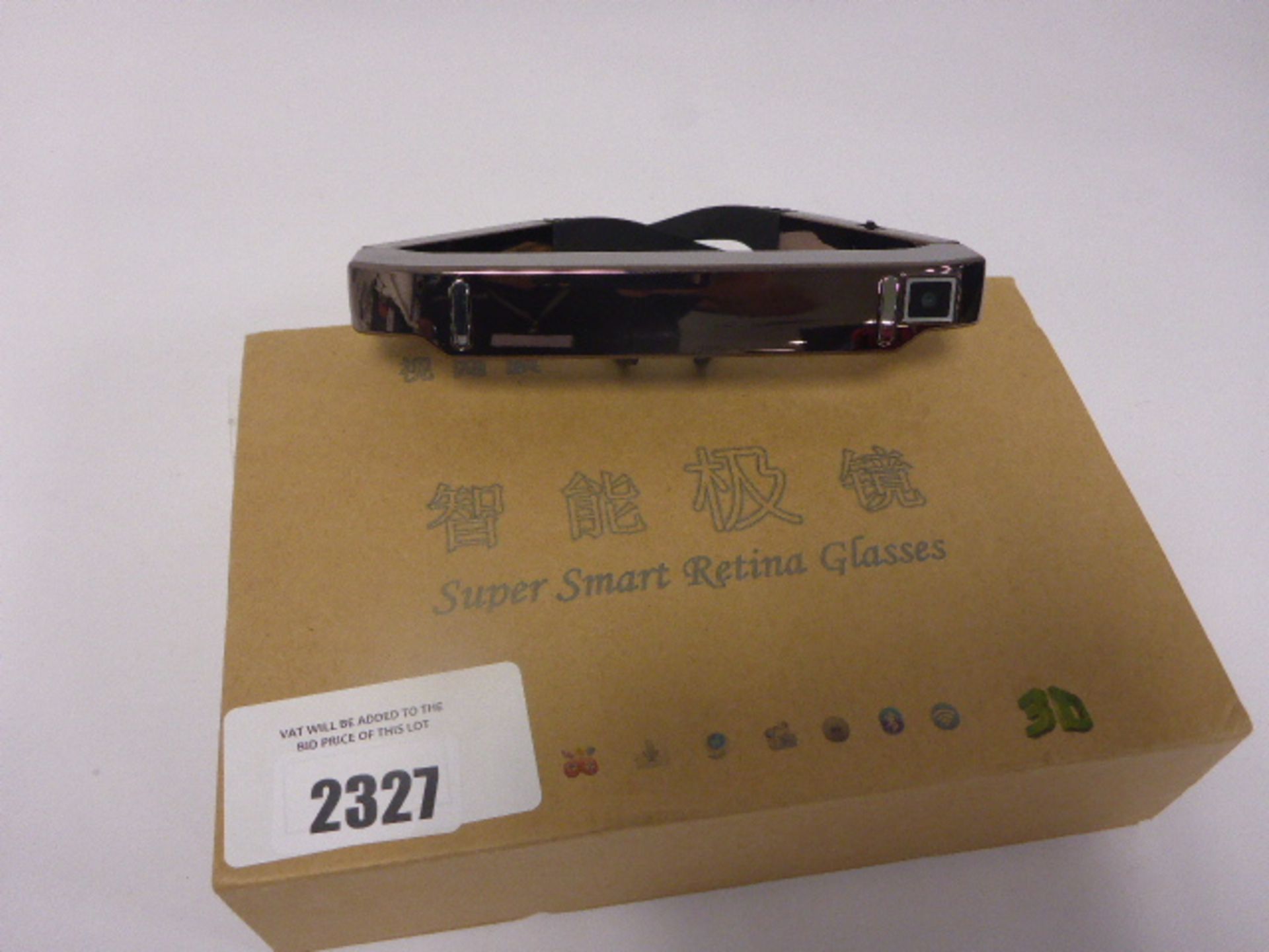 Boxed Smart retina Glasses.