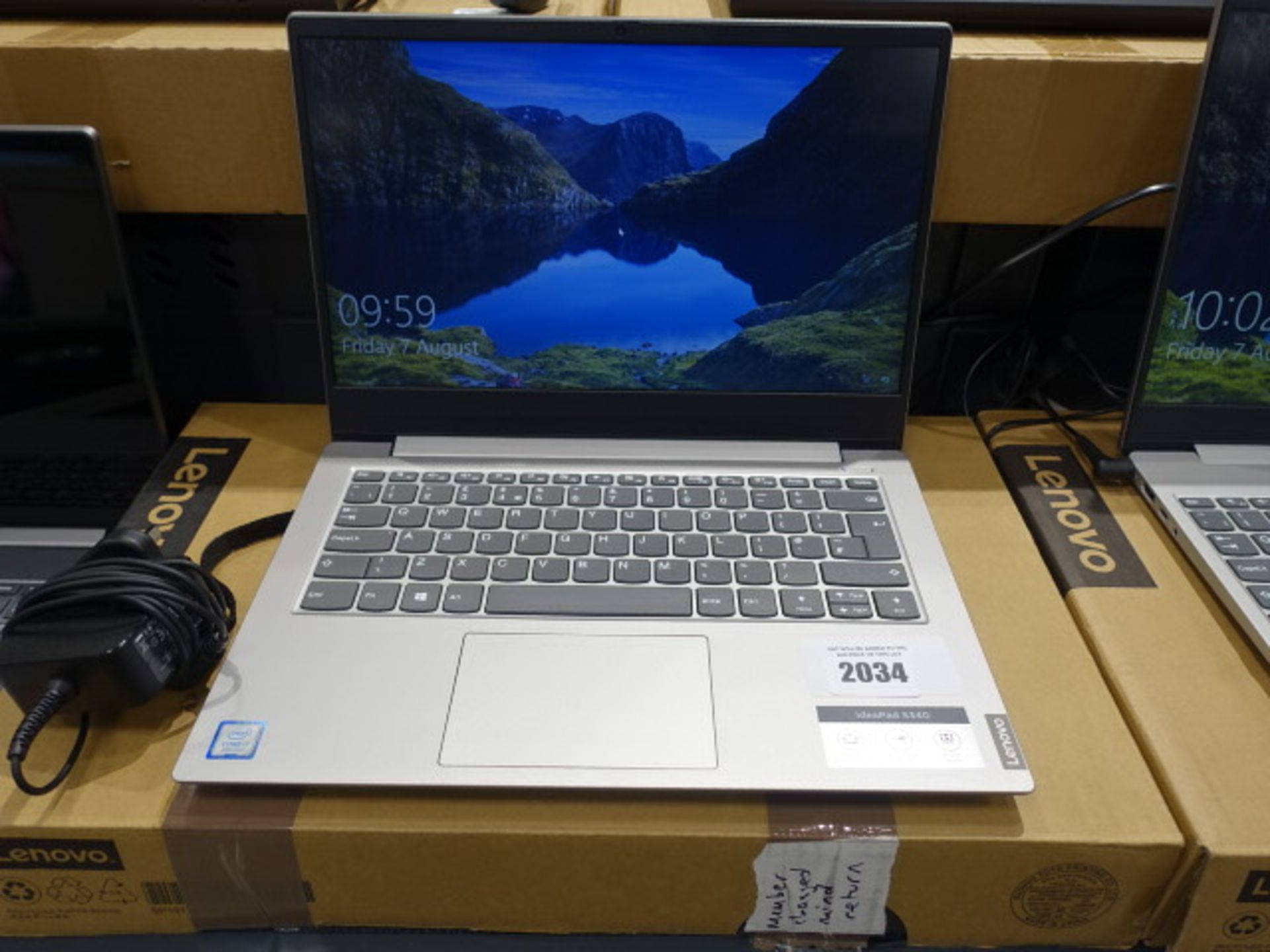 Lenovo Ideapad model S340 core i7 8th gen processor, 8gb ram, 512gb storage, Windows 10 installed,