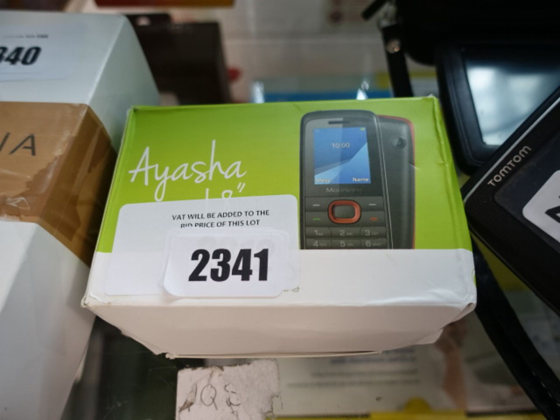2312 - Ayasha button mobile phone with box