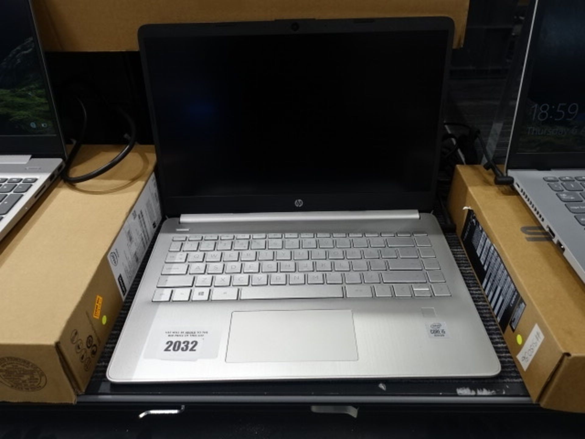 HP laptop core i5 10th gen processor with 8gb ram, 256gb storage and power supply (no box)