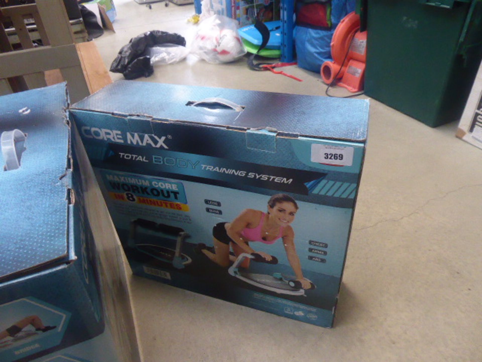 Boxed Core Max total body training system