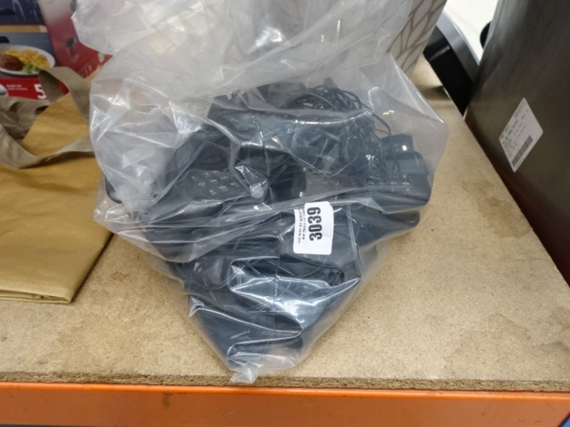 3041 Bag of BT and Panasonic phone handsets