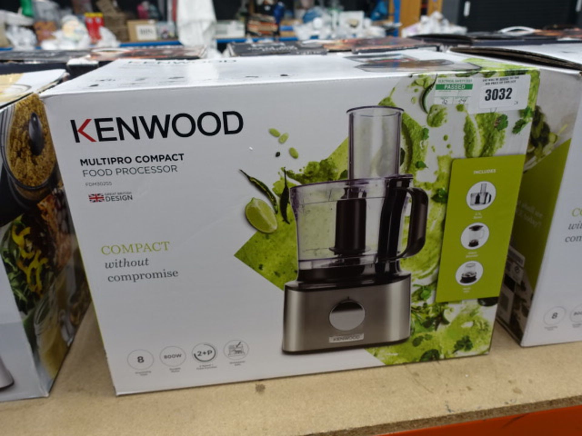 Boxed Kenwood food processor