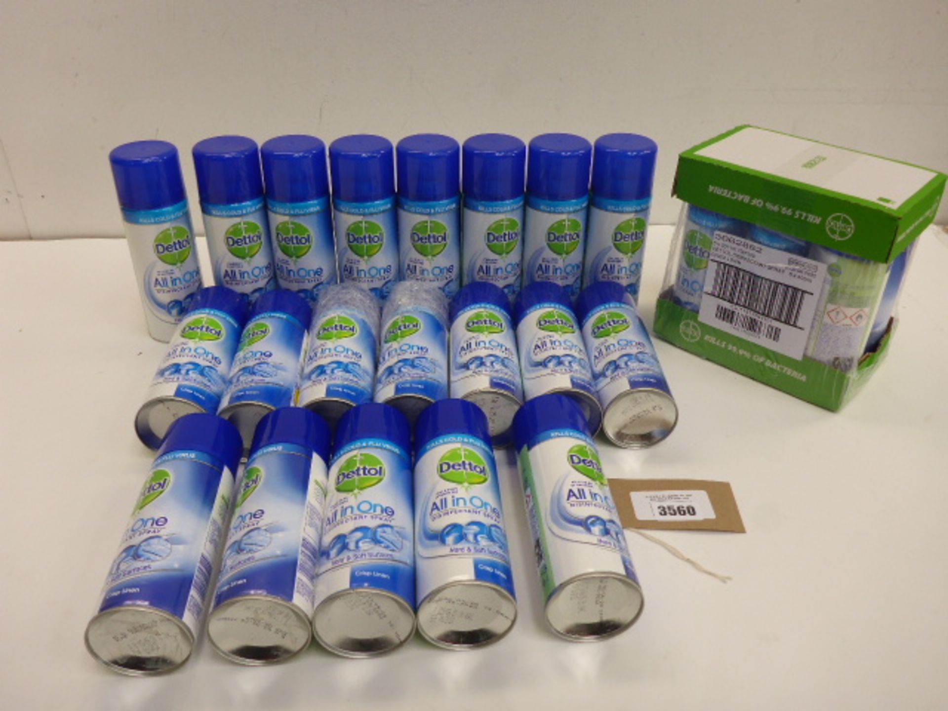 26 cans Dettol All in One disinfectants