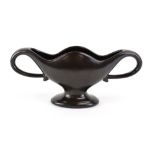 Constance Spry for Fulham Pottery, a FMA2 vase in black, h.