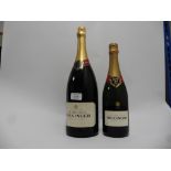2 bottles of Bollinger Special Cuvee Brut Champagne,