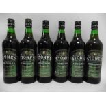 6 bottles of Stones Original Green Ginger Wine