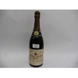An old bottle of Henri Abele Vintage 1949 Brut Imperial Club Champagne