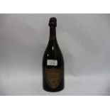 A bottle of Moet et Chandon Cuvee Dom Perignon vintage 1964 Champagne