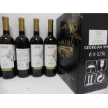 12 bottles (2 boxes of 6) Maranuli Krakhuna Dry White Wine 2017