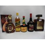 5 bottles, 1x Disaronno Amaretto Originale 28% 150cl,