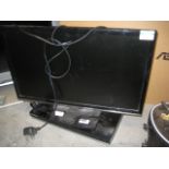 (14) Samsung small TV with DVD player