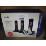 Boxed BT Premium phone cordless phone set