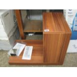 (2477) L-shaped bathroom cabinet in box