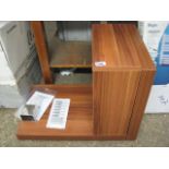 (2477) L-shaped bathroom cabinet in box