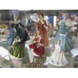 6 Royal Doulton figurines