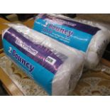 Pair of Slumberdown 2 pack bouncy pillows