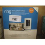 Boxed ring stick up cam battery security camera